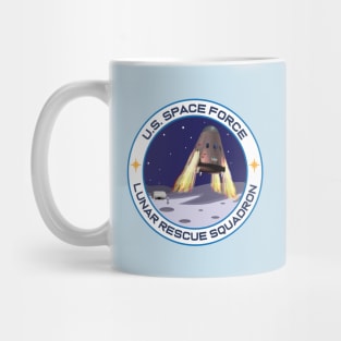 U.S. Space Force Lunar Rescue Squadron Mug